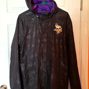 Minnesota Vikings  jacket, size LG, EUC